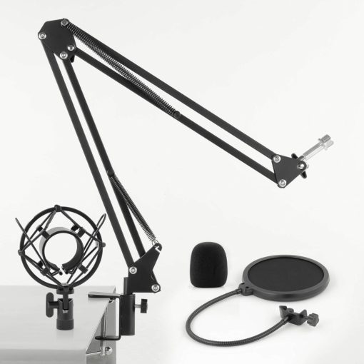 NADY SCM-707 8 piece Podcasting & Content Creation Microphone Recording Kit - Image 4